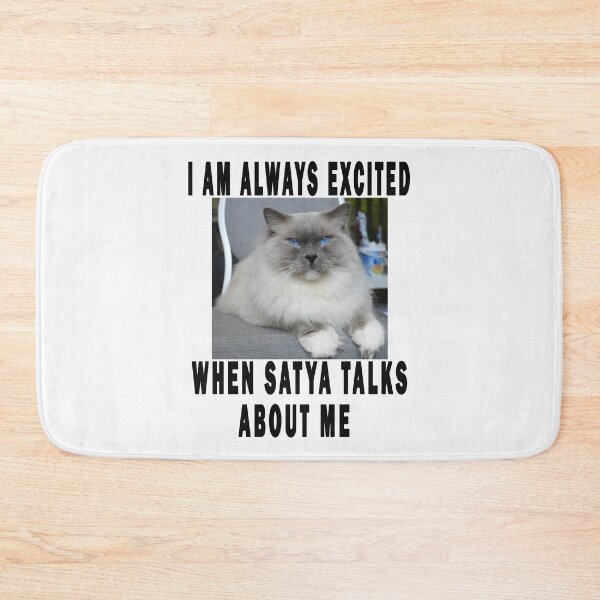 Item preview, i am always excited when satya talks about me designed and sold by GOLDFAMILYSHOP.