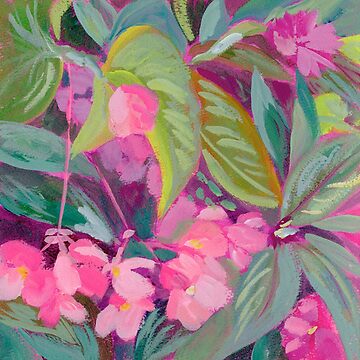 Artwork thumbnail, Begonia by Suzanne Allard Design