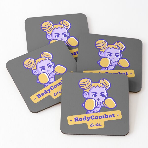 Item preview, BodyCombat Girl Cute Art designed and sold by Cute-Jory-Store.