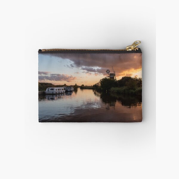 Item preview, Sunset over Norfolk Broads Turf Fen windmill designed and sold by cdkphotos.