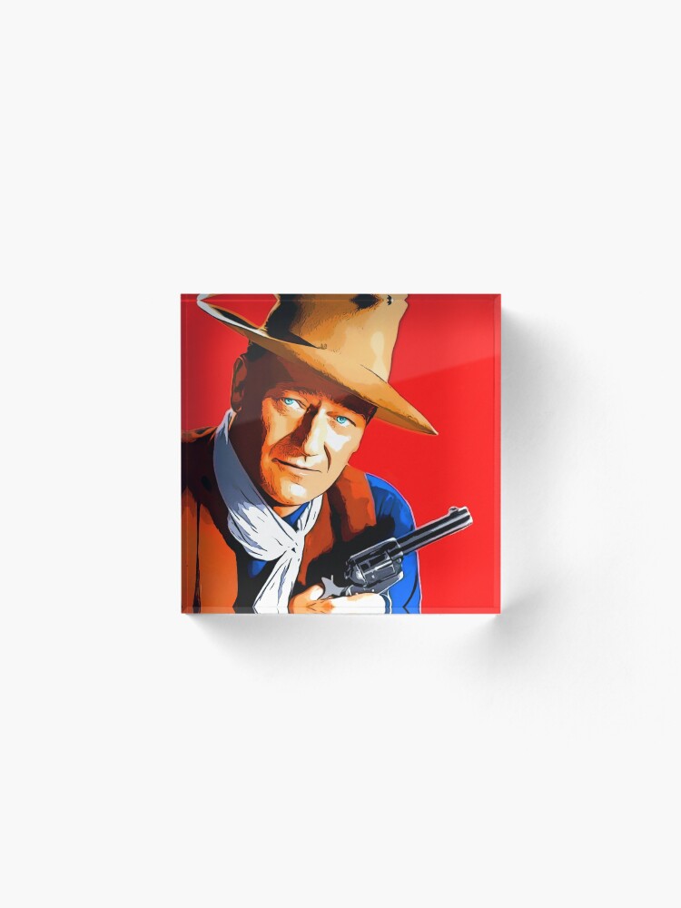 Alternate view of John Wayne in Rio Bravo Acrylic Block