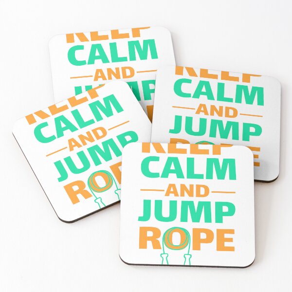 Item preview, Funny Sport Gym Quote, Keep Calm And Jump Rope Design, Cool Sport Gym  designed and sold by NEGI STORE ★★★★★.