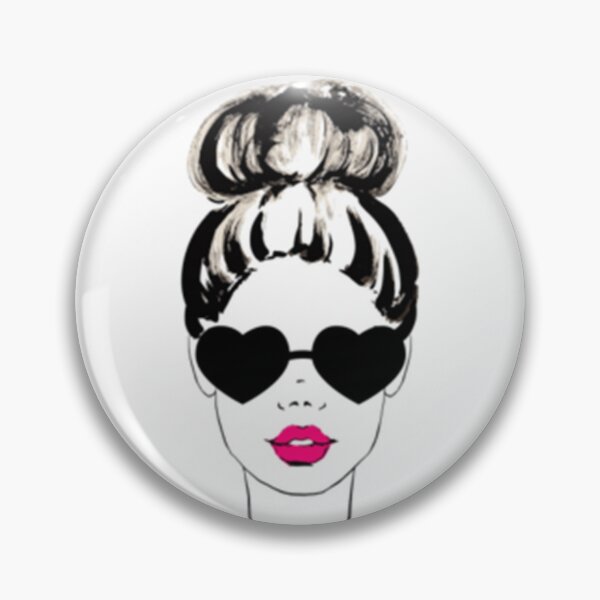 Item preview, Red lipstick woman with glasses designed and sold by The-Lerach.
