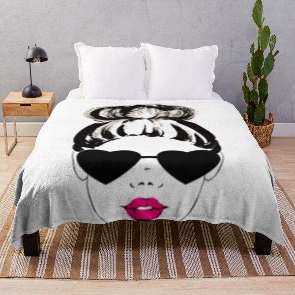 Item preview, Red lipstick woman with glasses designed and sold by The-Lerach.