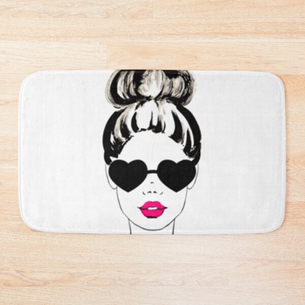 Item preview, Red lipstick woman with glasses designed and sold by The-Lerach.