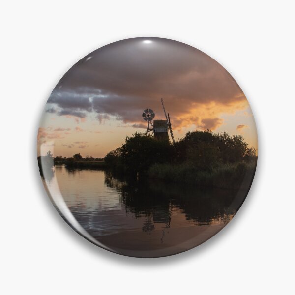 Item preview, Sunset at How Hill Turf Fen windpump designed and sold by cdkphotos.
