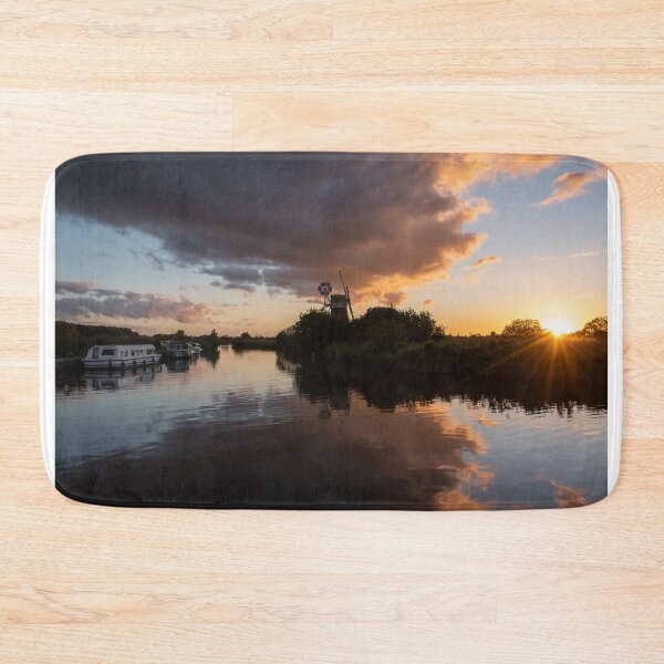 Item preview, Sunset at How Hill Turf Fen windpump designed and sold by cdkphotos.