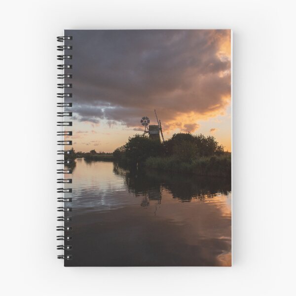 Item preview, Sunset at How Hill Turf Fen windpump designed and sold by cdkphotos.
