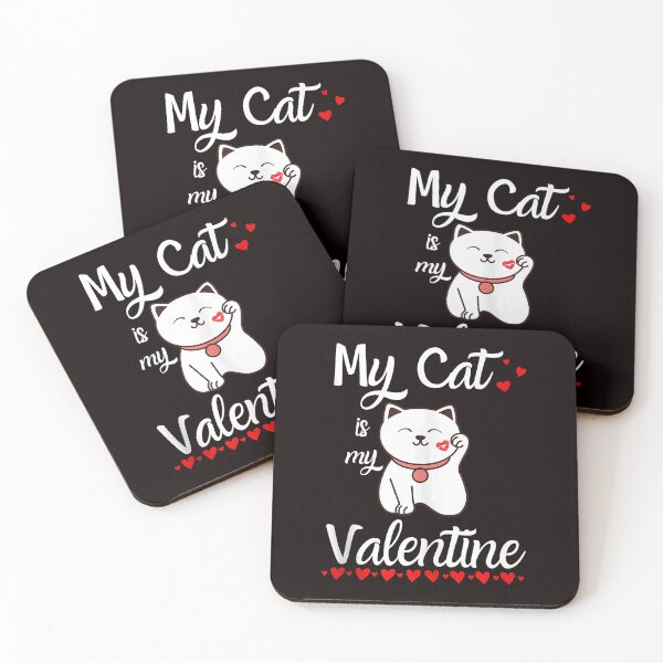 Item preview, My Cat Is My Valentine Kitten Owner Heart Valentines Day  designed and sold by Christmas222.