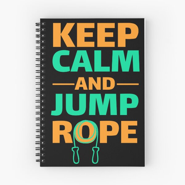 Item preview,  Funny Sport Gym Quote, Keep Calm And Jump Rope Design, Cool Sport Gym  designed and sold by NEGI STORE ★★★★★.