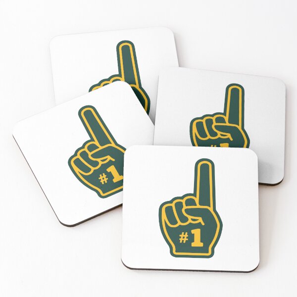 Item preview, Packers Themed Number 1 Fan Foam Finger designed and sold by RoyaltyWearTees.