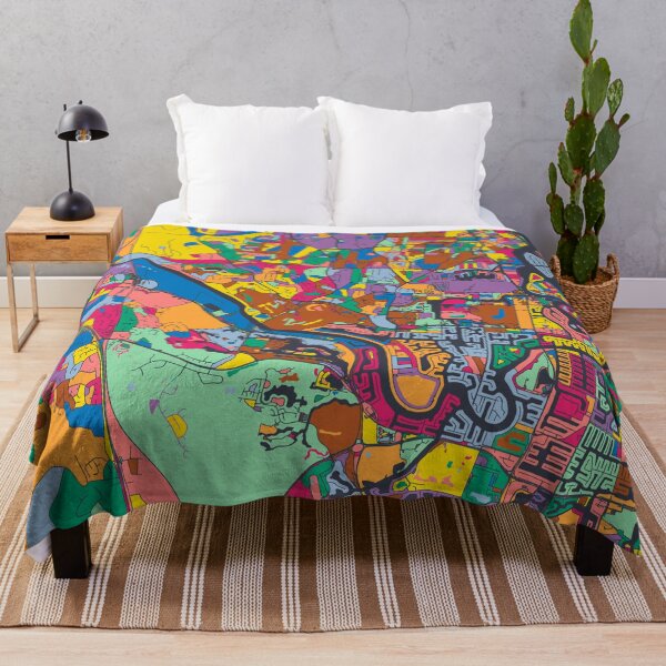 Item preview, Gold Coast Map - Mosaic - 2021 Colors designed and sold by HomeCities.