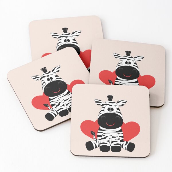 Item preview, Cute Zebra is Showing Love designed and sold by cerenalkan.