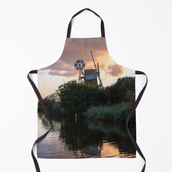 Item preview, Turf Fen windpump sunset designed and sold by cdkphotos.