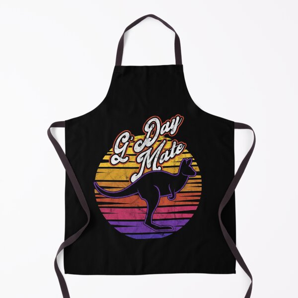 Item preview, Australia G'Day Mate Funny Kangaroo Australian Symbol designed and sold by Dressed For Duty.