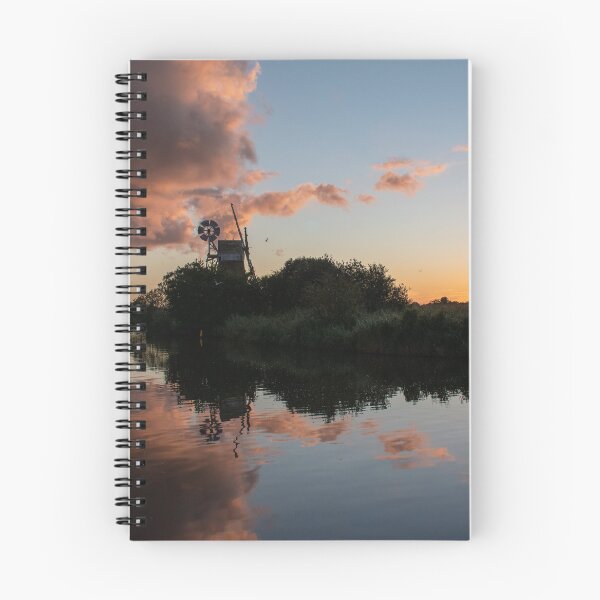 Item preview, Dusk at Turf Fen windmill in the Norfolk Broads designed and sold by cdkphotos.