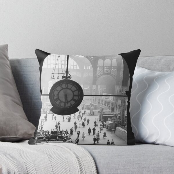 Item preview, Black and White Vintage Photo of Penn Station Clock, NYC, 1957  designed and sold by ScienceSource.