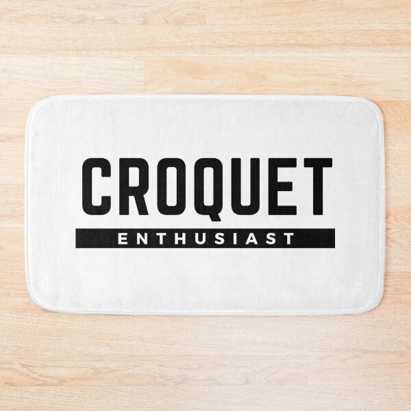 Item preview, Croquet Enthusiast designed and sold by TheGreenGoat.