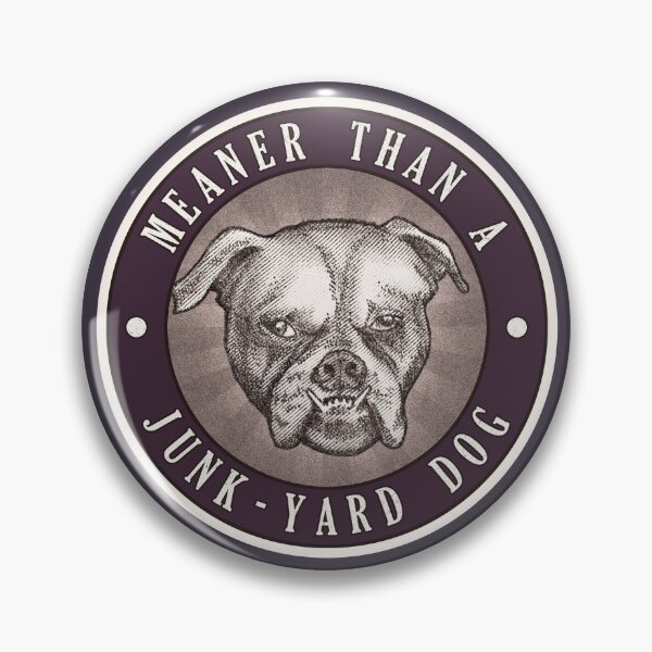 Item preview, Meaner than a Junk Yard Dog - Purple designed and sold by daveRei.