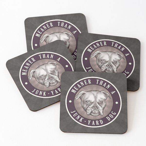 Item preview, Meaner than a Junk Yard Dog - Purple designed and sold by daveRei.