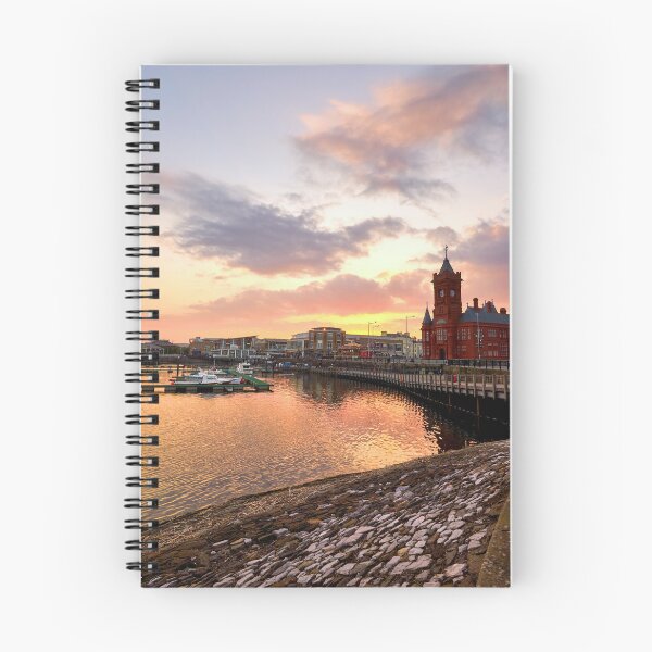 Item preview, Sunset over Cardiff Bay and the Pierhead Building designed and sold by VnGphoto.