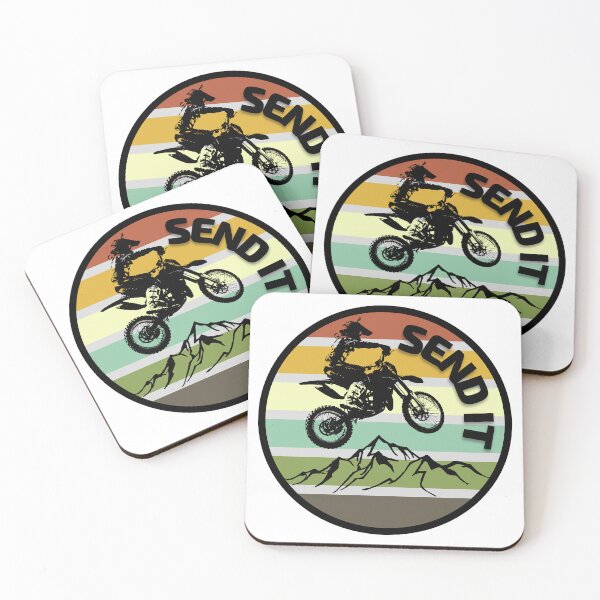 Item preview, Send It, Moto, Motocross vintage sunset  designed and sold by t0xicpezz.