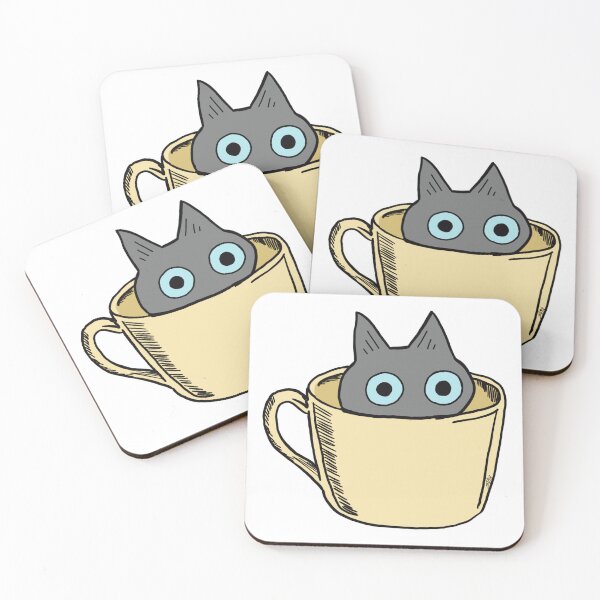 Item preview, Catppuccino (grey/blue) designed and sold by ObiWanKenxbi.