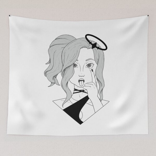 Item preview, Akanbe designed and sold by NumbSkullD.