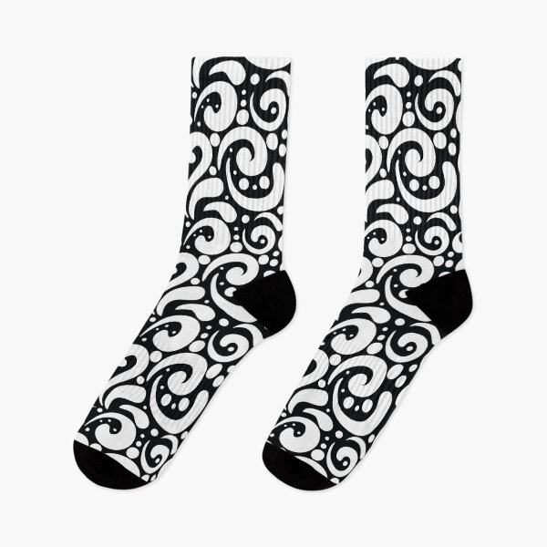 Item preview, Black  Swirls designed and sold by JoyColorLove.