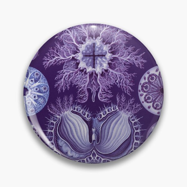 Artikelvorschau, Pantone Color 2022 - Klassische Kunst - Very Peri - Ernst Haeckel entworfen und verkauft von rofocreative.