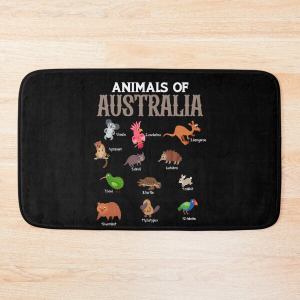 Item preview, Animals Of Australia Australian Animal Educational designed and sold by Dressed For  Duty.