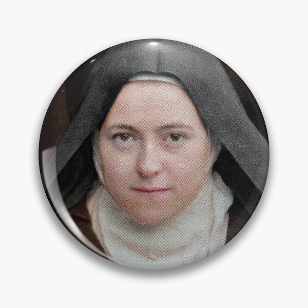 Item preview, St. Therese of the child of jesus of Lisieux the little flower photo in colour, catholic and Christian gifts, little flower, st therese of the child of jesus, nun designed and sold by St Joseph Art.