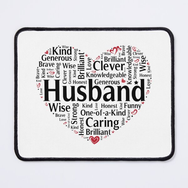 Item preview, Husband Heart Wordart designed and sold by Collymore.