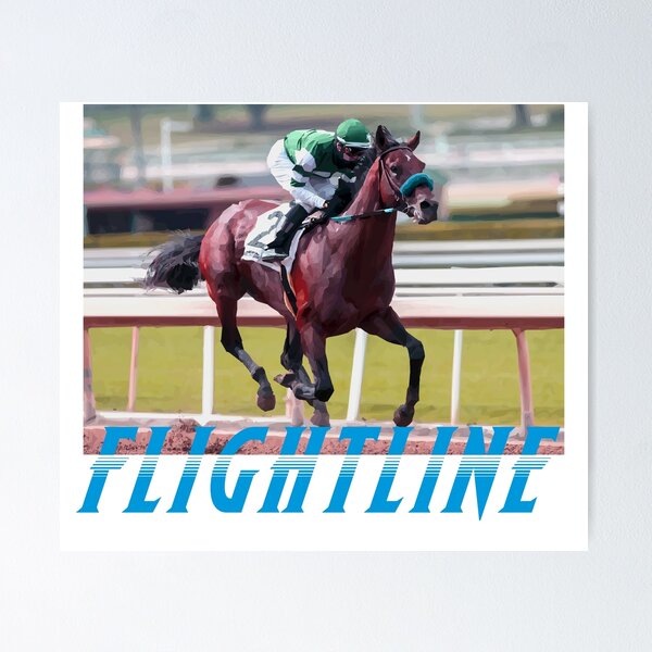Item preview, Flightline - Classic Horseracing designed and sold by TrillheadsStore.