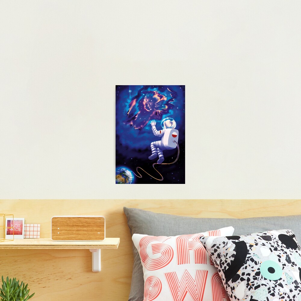 Astronautka Photographic Print