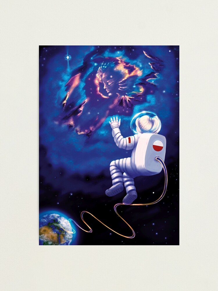 Thumbnail 2 of 3, Photographic Print, Astronautka designed and sold by Sirielle.