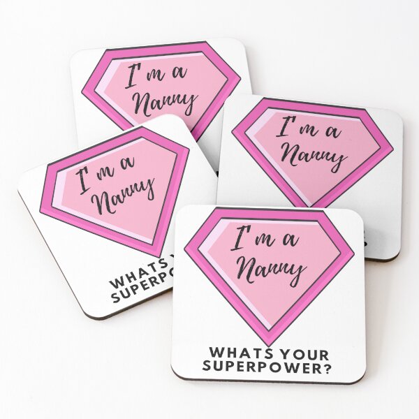 Item preview, What’s your superpower? Nanny designed and sold by shyflamingo.