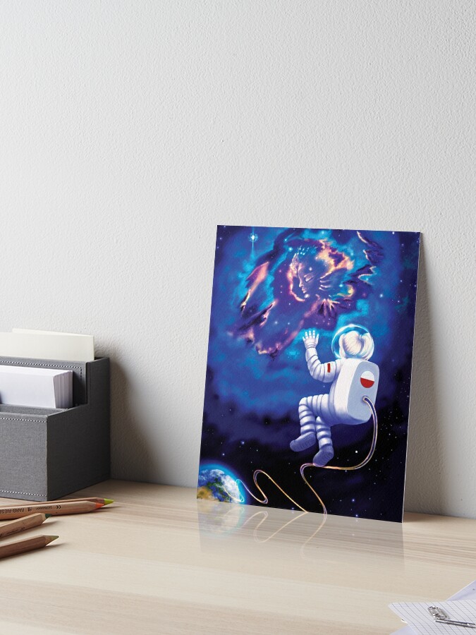 Art Board Print, Astronautka designed and sold by Sirielle