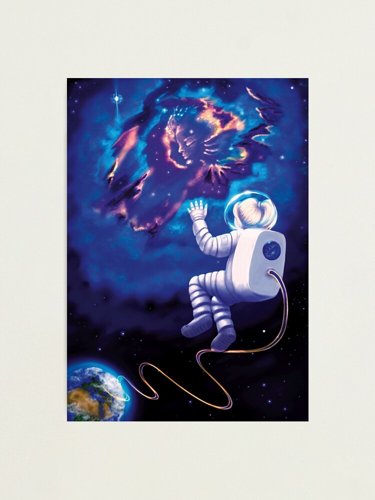 Alternate view of Astronaut Girl, My Childhood Dream Photographic Print