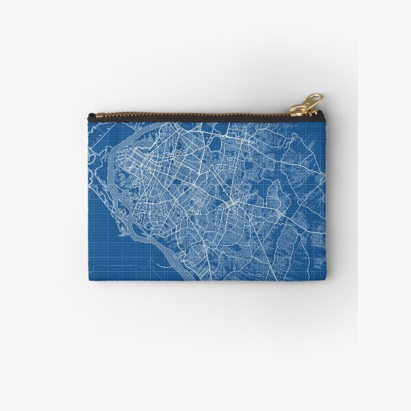 Item preview, Asuncion City map of Paraguay - Blueprint designed and sold by deMAP.