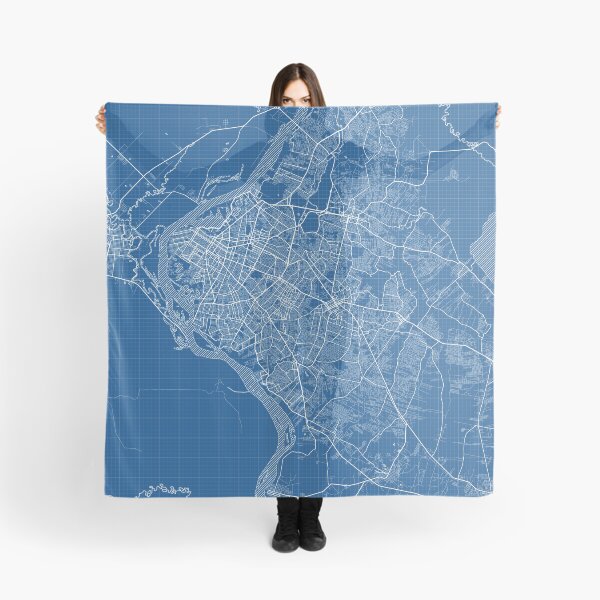 Item preview, Asuncion City map of Paraguay - Blueprint designed and sold by deMAP.