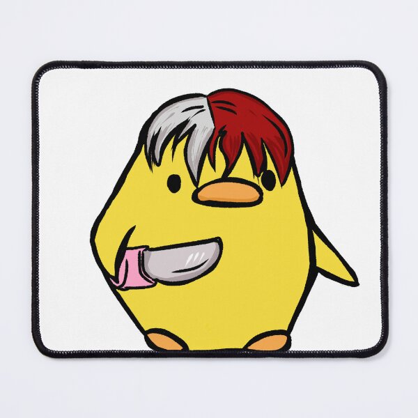 Item preview, Duck with a knife,cute ducks,anime lovers designed and sold by Hasnaeart.