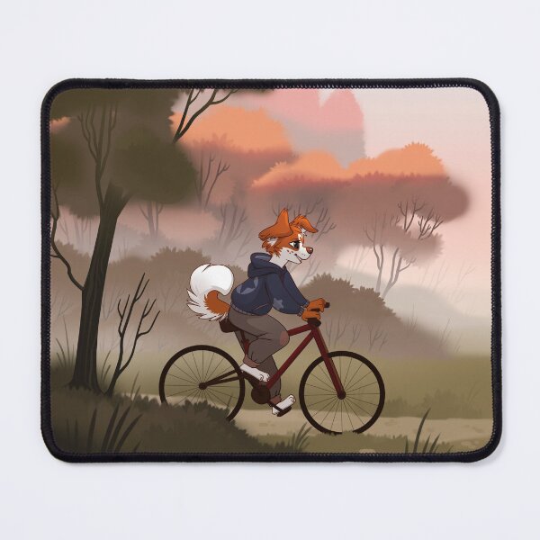 Item preview, Biking in the forest designed and sold by foufi-furry.