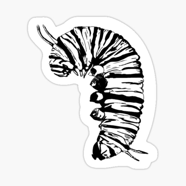 Caterpillar sticker Sticker