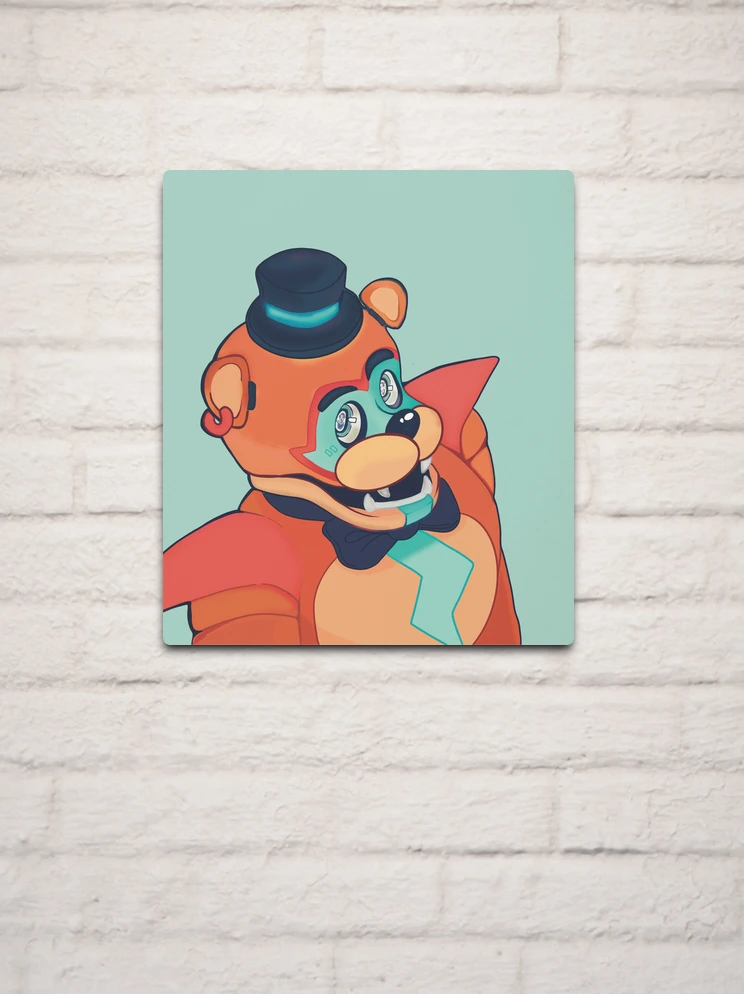 Monty Promo Gregory fnaf Freddy fnaf meme  Art Board Print for Sale by  KaitlinWatts