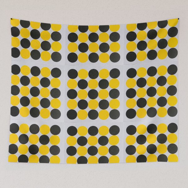 Item preview, Yellow and black Circles designed and sold by veraD58.