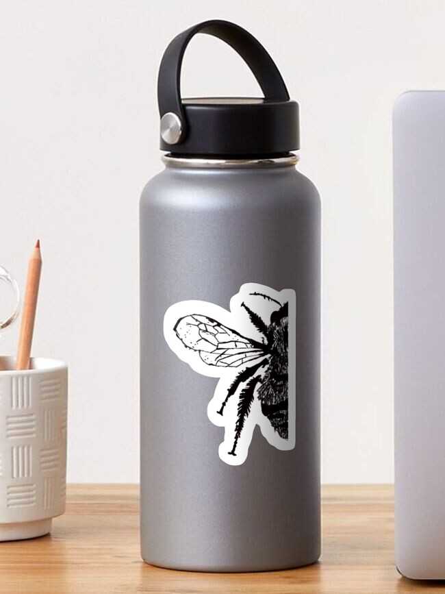 Thumbnail 1 of 3, Sticker, Bee wing designed and sold by OBowserDesigns.