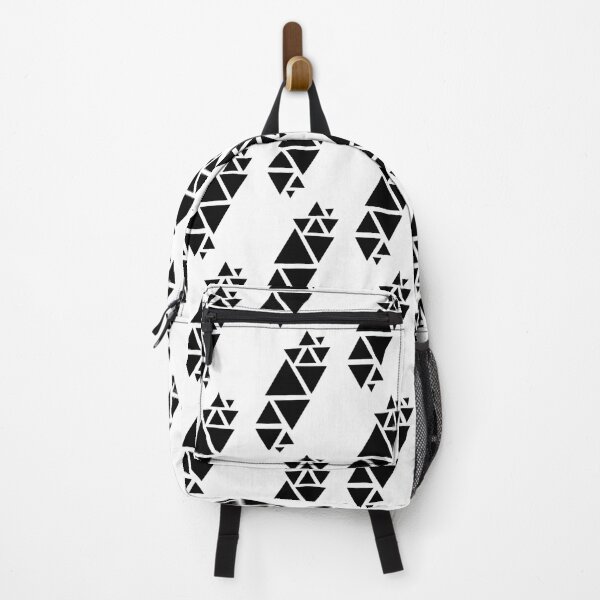 Item preview, solid triangles black and white designed and sold by KiwiBurrito.