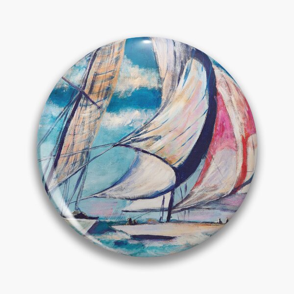 Item preview, Sailboat Race. designed and sold by vintagejoann.