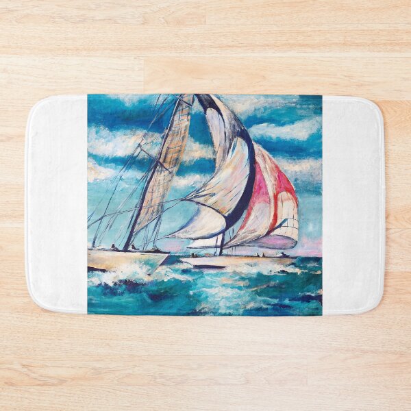 Item preview, Sailboat Race. designed and sold by vintagejoann.